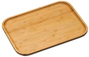 Kesper 58161 Szolgáltató tálca bambusz, 37,5 x27,5 x 2 cm
