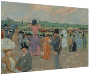 Kép - Jean-Louis Forain, The Races at Longchamp, reprodukciók (90x60 cm)