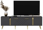 Detas Anthracite TV asztal