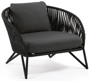 Branzie fekete kerti fotel - Kave Home