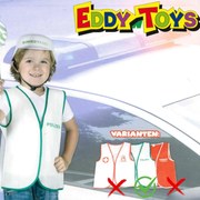 Children's vest - játék a szakmákról, rendőrökről