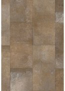 Mexen Silver Brown vinil panel minta 610 x 305 mm SPC 6,5 mm, IXPE 1,5 mm, 4 V-fuga, Tégla - F1160-S