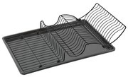 Lava antracitszürke rozsdamentes edénycsepegtető - Metaltex