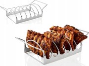 Grillrács rozsdamentes acél Ernesto 31 x 8,5 cm 64/RT11