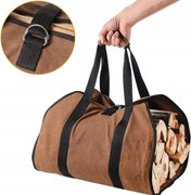 Tűzifa Tasak Hordozható Fa Kandalló Fa Hordozás XXL 900D