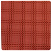 Spirella QUADRO Premium csúszásgátló zuhanytálca, terrakotta, 54 x 54 cm