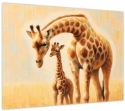 Kép - Zsiráfok (70x50 cm)