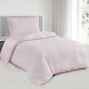 Alabama rózsaszínű jacquard ágynemű, 140 x 200 cm,70 x 90 cm