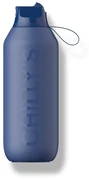 Chilly's Bottles termosz palack - bálnakék 500 ml, Series 2 Flip edition