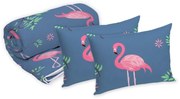 Alcam Flamingo Szett, 2 párna 50x70 cm és Mikroszálas steppelt paplan 220x200 cm