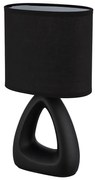 Globo 21731S - Asztali lámpa  TRIANGLE 1xE14/40W/230V fekete