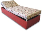 Egyszemélyes ágy (dívány) 80 cm Darcy (Tégla 41 + Dodo 1008). 793069