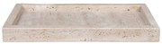 Kő dekoratív tálca 15x30,5 cm Travertine – House Nordic