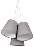 Csillár zsinóron AMBROSIA 3xE27/60W/230V