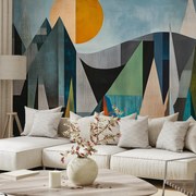 Fotótapéta - Természetes geometriai absztrakció III. (147x102 cm)