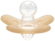 Szimmetrikus szilikon cumi Canpol Babies, 0-6 m, narancs