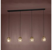 Eglo 390038 - Csillár zsinóron JAZMINIA 4xE27/40W/230V arany