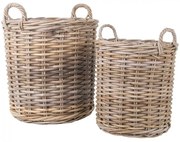Indo 2 db rattan tárolókosár - House Nordic