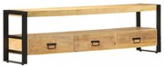 tömör mangófa TV-szekrény 150 x 30 x 45 cm