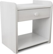 Éjjeliszekrény Ilona fehér