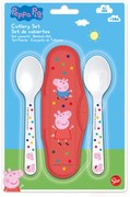 Peppa malac Kindness baba utazó evőeszköz készlet
