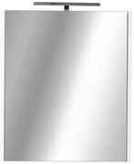 PIRAMIDA AKVA Tükrös fürdőszobai szekrény LED világítással - 60 x 69 x 13 cm