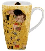 Porcelán nagy bögre 650 ml díszdobozban Gustav Klimt A Csók