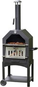 Italia multifunkciós kerti grill, füstölő, pizza sütő