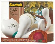 Ragasztószalag-adagoló, asztali, feltöltött, 3M SCOTCH C39, cica (LPC39)