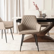 Elegáns Karosszék Bézs Színben.BRESSO 2