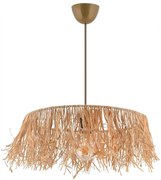 MARISKA kábeles függőlámpa 1xE27/40W/230V rafia