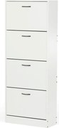 Cipőtároló MDF fehér ABO-G1018 WT