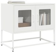 fehér hidegen hengerelt acél TV-szekrény 68x39x60,5 cm