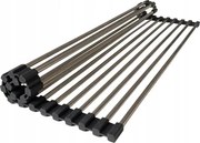 Csepegtető mosogatóhoz, összecsukható és kivehető rozsdamentes acél 43x30cm