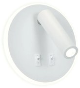 LED Fali spotlámpa IRIS LED/12W/230V 3000K fehér