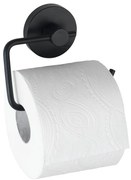 WENKO 24738100-WC-papírtartó VACUUM-LOC RUND SCHW 13,5x10,5 cm fekete