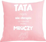 Párna párnahuzat Apa nem horkol édesen dorombol