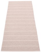 Világos rózsaszín kültéri-beltéri futószőnyeg 70x180 cm Carl Pale Rose – Pappelina