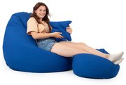 Kék ALL IN XXL Babzsákfotel Garnitúra