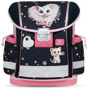 Iskolatáska, fémcsat, BELMIL Classy Cute Kitten, cica (BL40313AG48L)