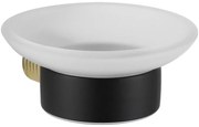 Mexen Base szappantartó, fekete/arany - 7088239-57