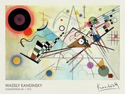 Reprodukció Composition VIII. (1915), Wassily Kandinsky