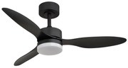 Globo Blackwell 03608 távirányítós mennyezeti ventilátoros lámpa, 20W LED, 2700K-6500K, 170-800lm