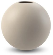 Golyós váza, 8 cm, homok - COOEE