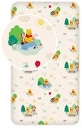 Disney Micimackó Play gumis lepedő 90x200 cm