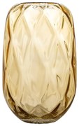 Sárga üveg váza (magasság 25 cm) Klarasofie – Bloomingville
