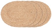 Juta tányéralátét szett 4 db-os 35x45 cm Bombay – House Nordic
