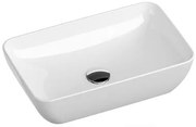 Ravak Uni 50x31 cm-es pultra ültethető mosdó, túlfolyó nélkül xjx01150001 UNISLIMR500