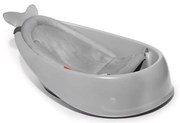 Skip Hop - MOBY 3 gyerek fürdető ergonomikus párnával, szürke