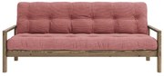 Rózsaszín kinyitható kanapé 205 cm Knob – Karup Design